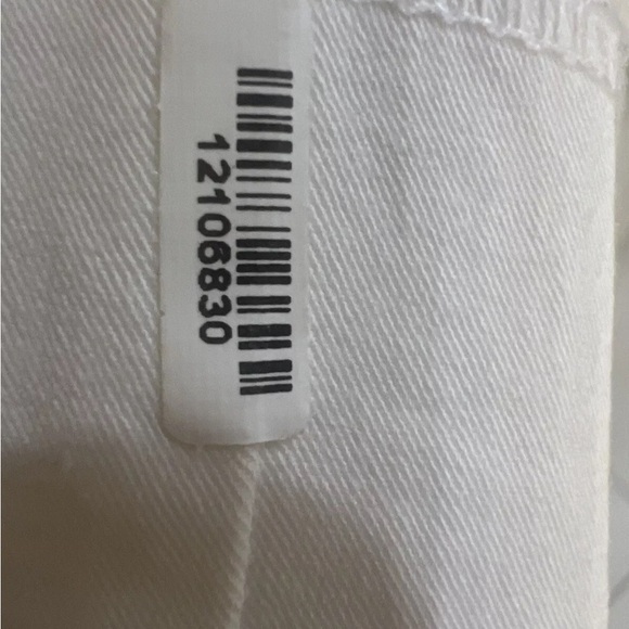 AUTHENTIC PRADA WHITE DRESS MIDI Sheath COTTON SIZE 42  US 4/6 Rushed Accent - Picture 4 of 11